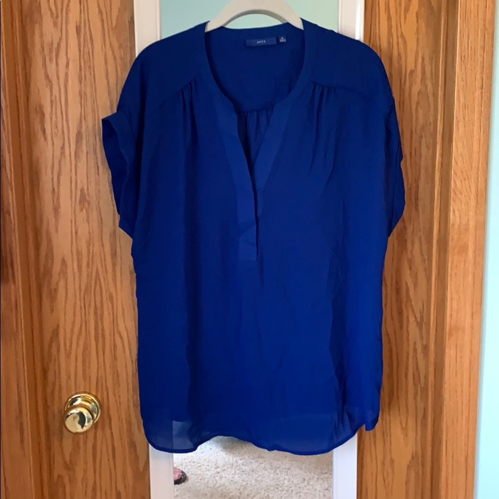 Apt 9 Royal Blue Blouse